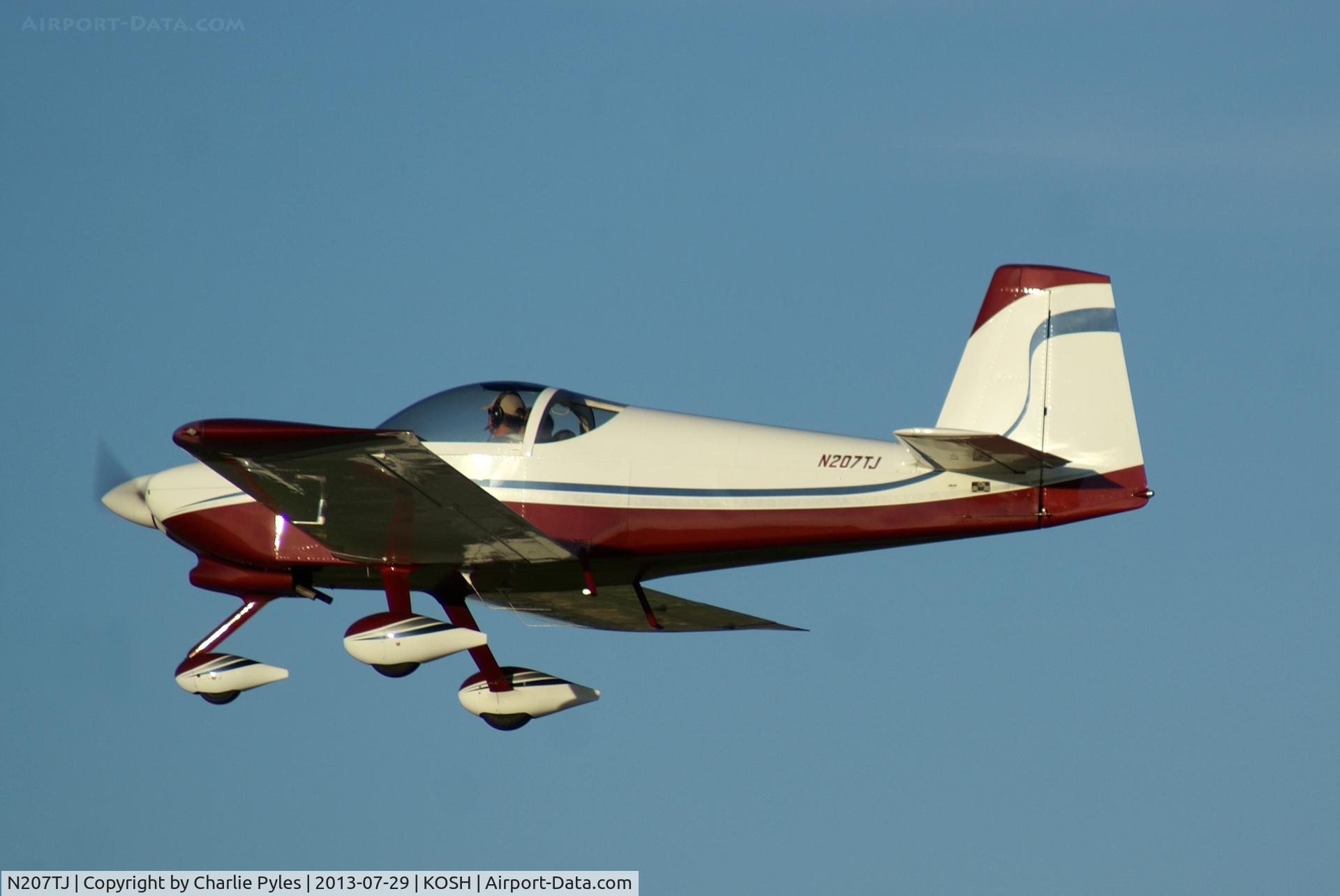 N207TJ, 2007 Vans RV-7A C/N 71909, Wittman Regional Airport (OSH), 2013-07-29. Seen here at AirVenture Oshkosh 2013.