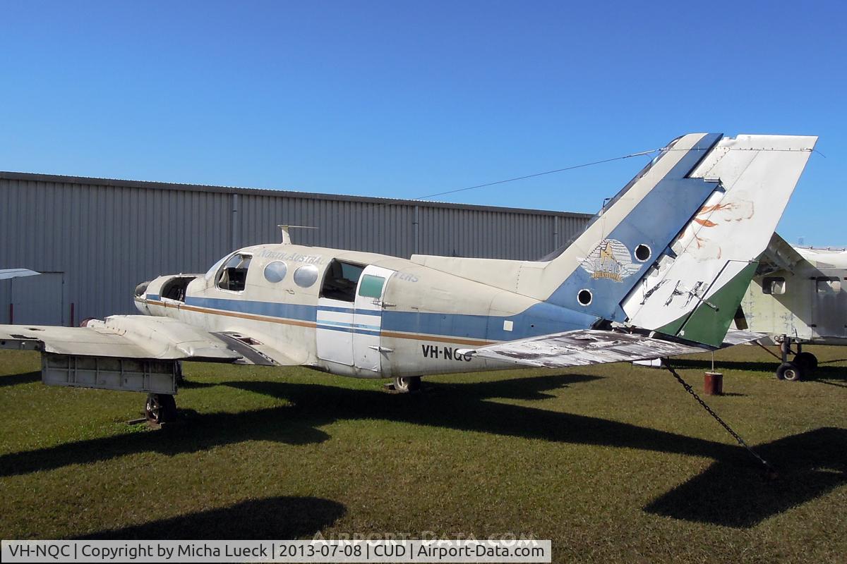 VH-NQC, 1969 Cessna 402A C/N 402A-0072, At the Queensland Air Museum, Caloundra