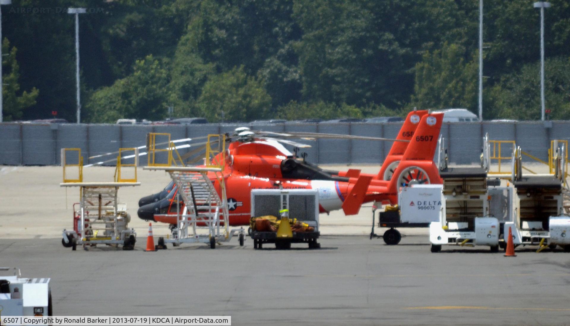 6507, Aérospatiale HH-65B Dolphin C/N 6056, Coast Guard Ramp, DCA