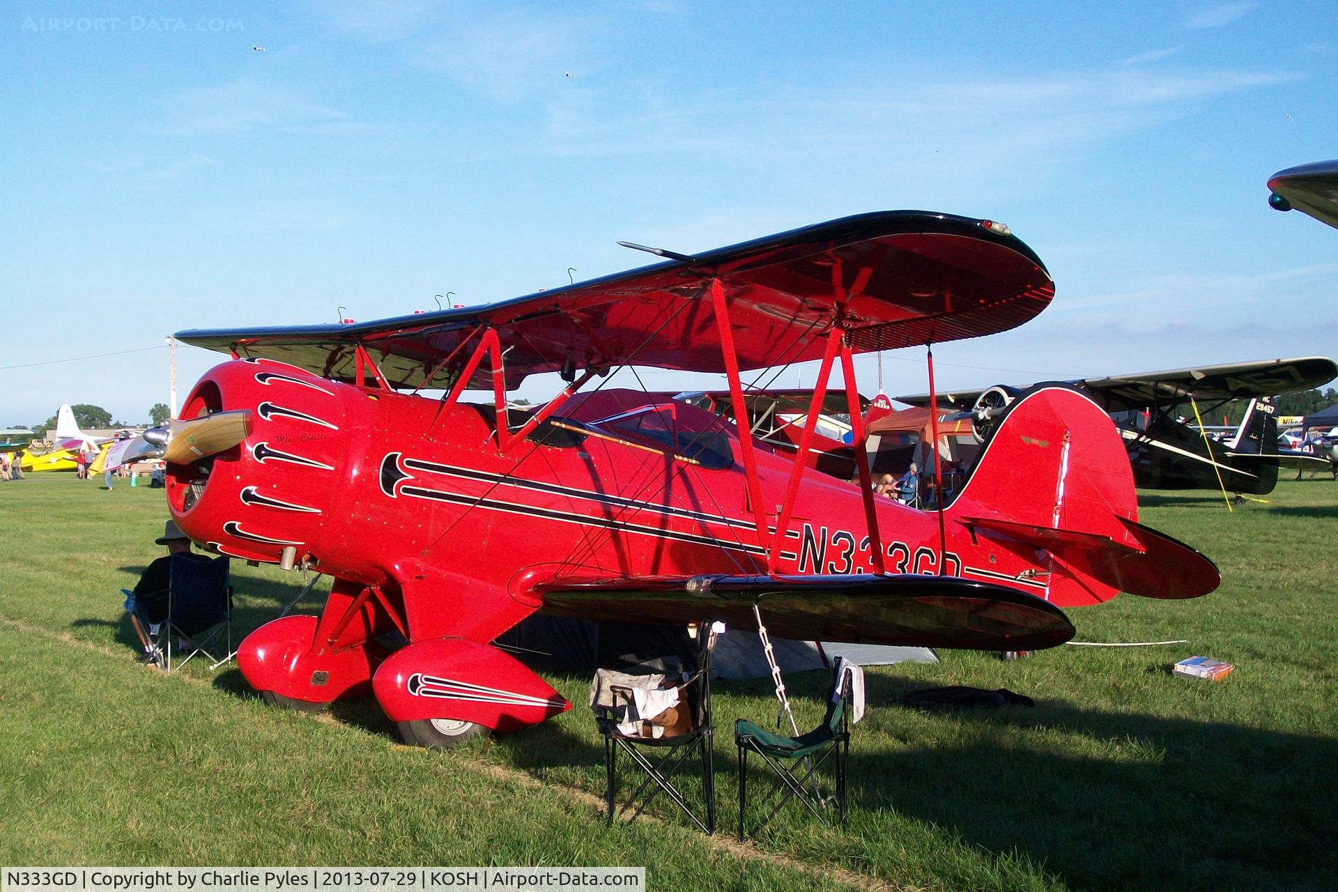 N333GD, 1991 Classic Aircraft Corp WACO YMF C/N F5041, .