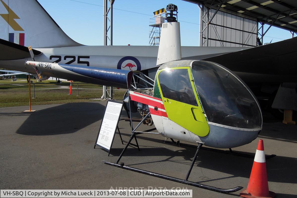 VH-SBQ, Robinson R22 BETA C/N 1901, At the Queensland Air Museum, Caloundra