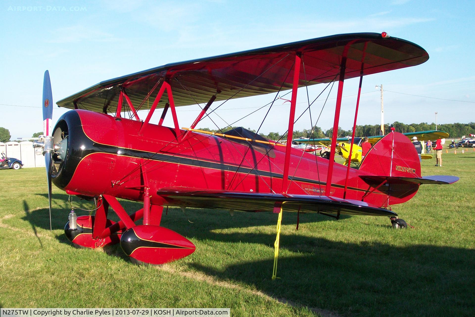 N275TW, Nuwaco T10 C/N 21, Shown here with the wings stowed for highway driving.