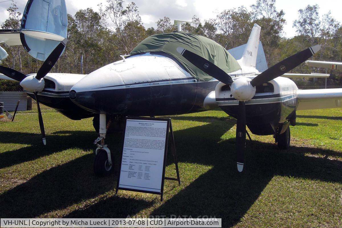 VH-UNL, 1966 Beagle B-206 Series 2 C/N B047, At the Queensland Air Museum, Caloundra