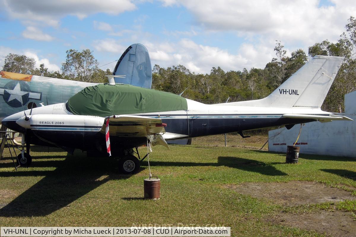 VH-UNL, 1966 Beagle B-206 Series 2 C/N B047, At the Queensland Air Museum, Caloundra