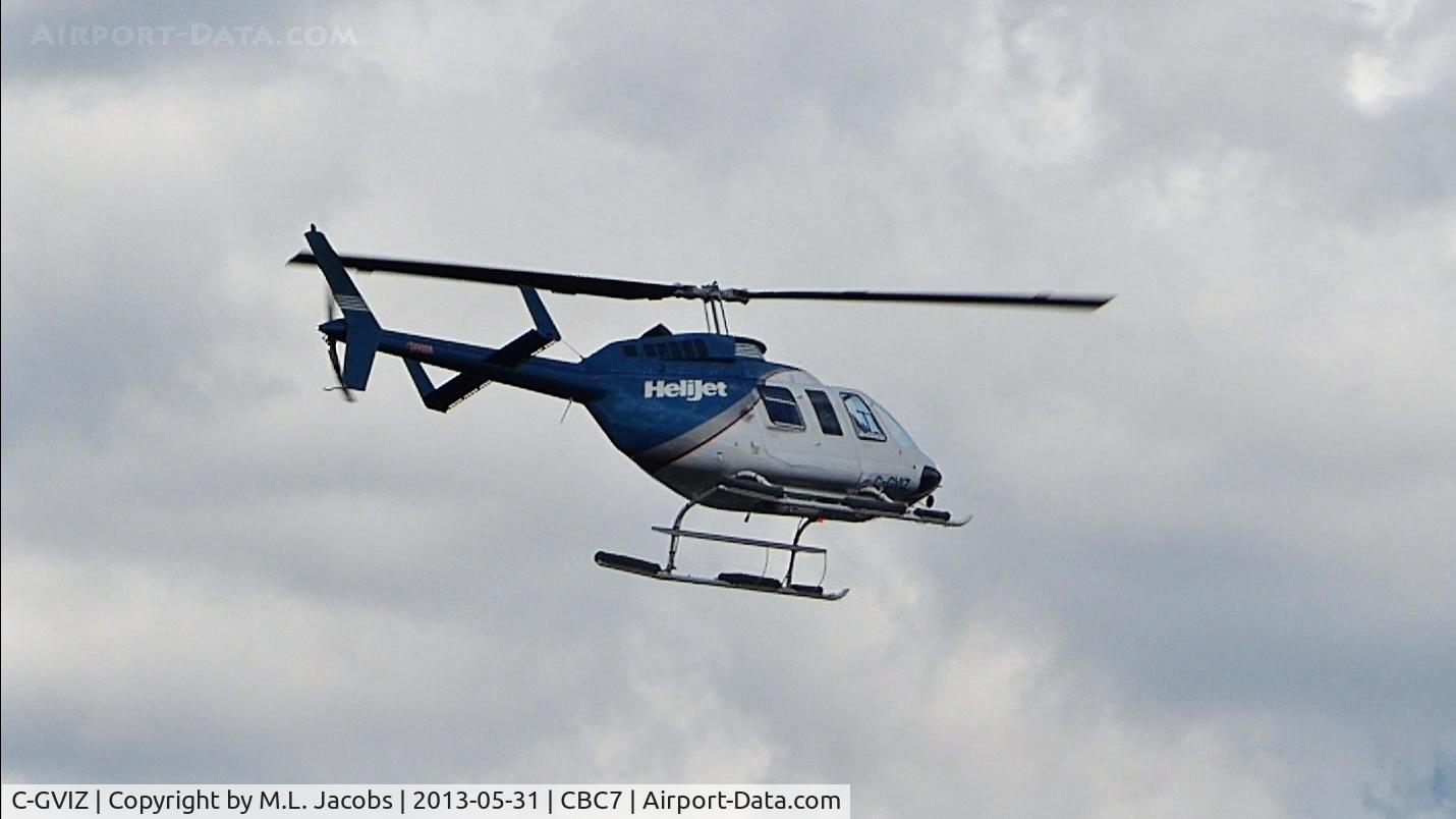 C-GVIZ, 1979 Bell 206L-1 LongRanger II C/N 45346, Departed Vancouver Harbour Heliport.