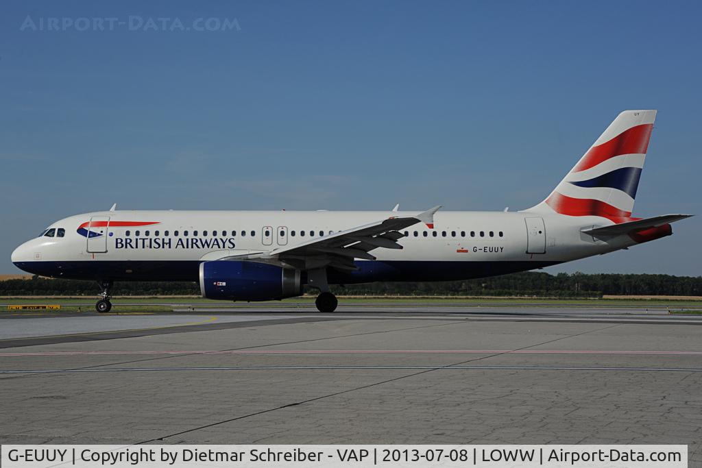 G-EUUY, 2008 Airbus A320-232 C/N 3607, British Airways Airbus 320