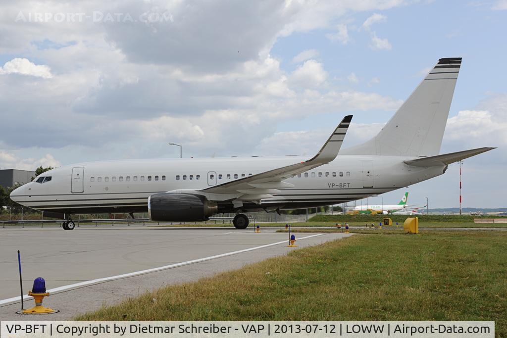 VP-BFT, 2007 Boeing 737-7JB BBJ C/N 36714/2340, Boeing 737-700