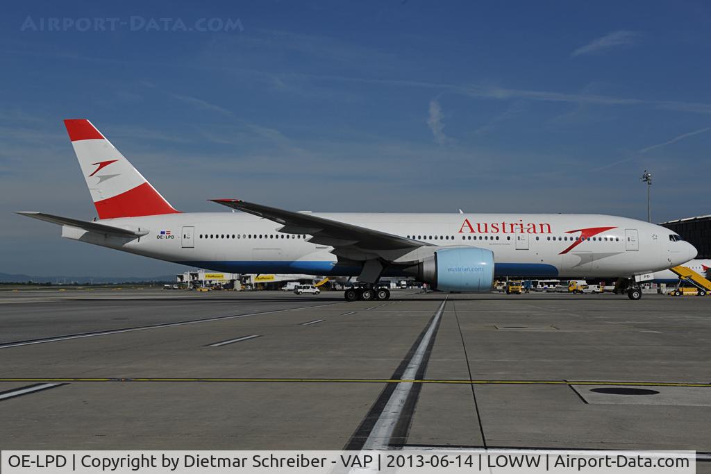 OE-LPD, 2006 Boeing 777-2Z9/ER C/N 35960, Austrian Airlines Boeing 777-200