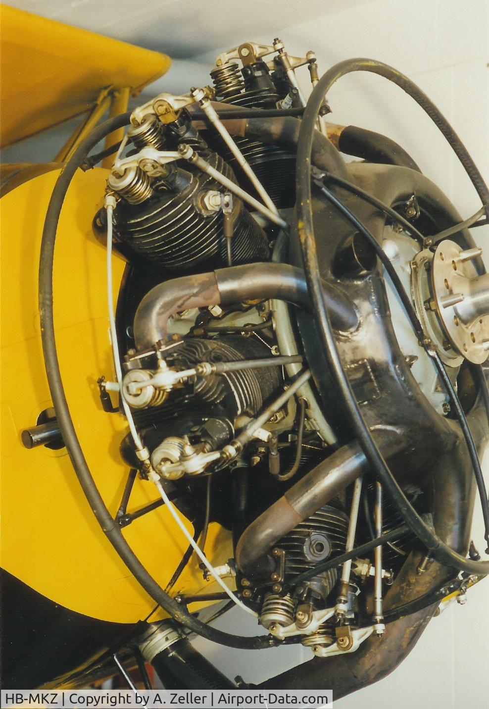 HB-MKZ, 1938 Bucker Bu-133C Jungmeister C/N 09, Siemens Halske SH14 radial engine 160 HP