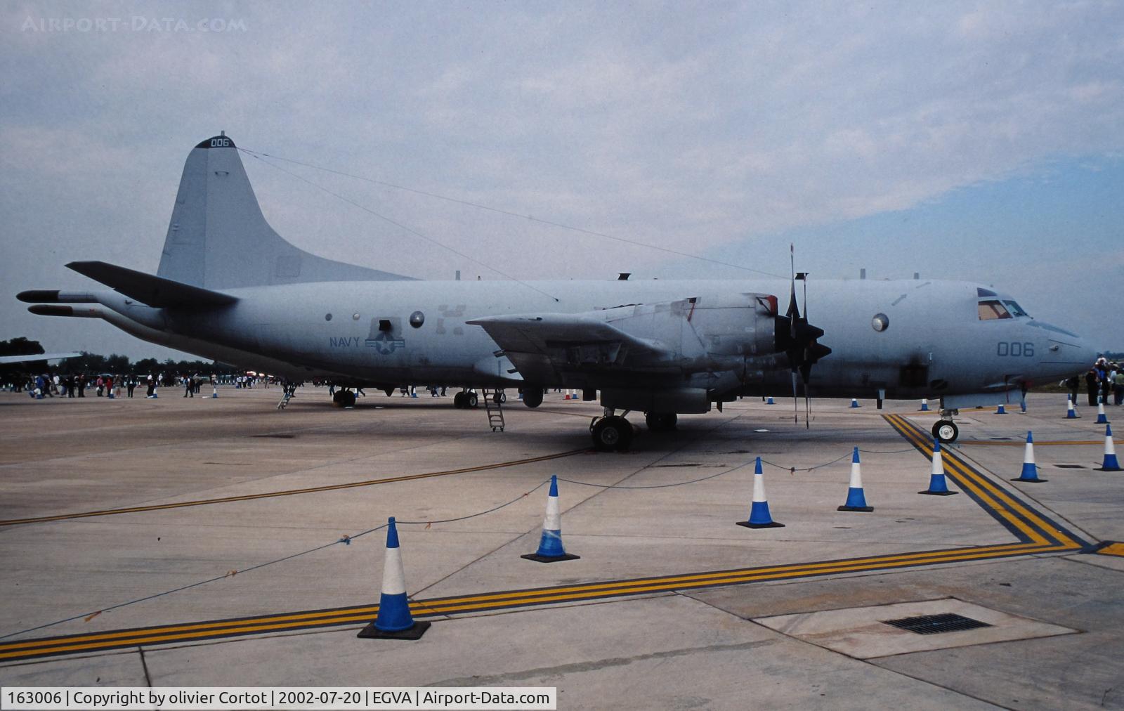 163006, Lockheed P-3C Orion C/N 285A-5813, RIAT 2002