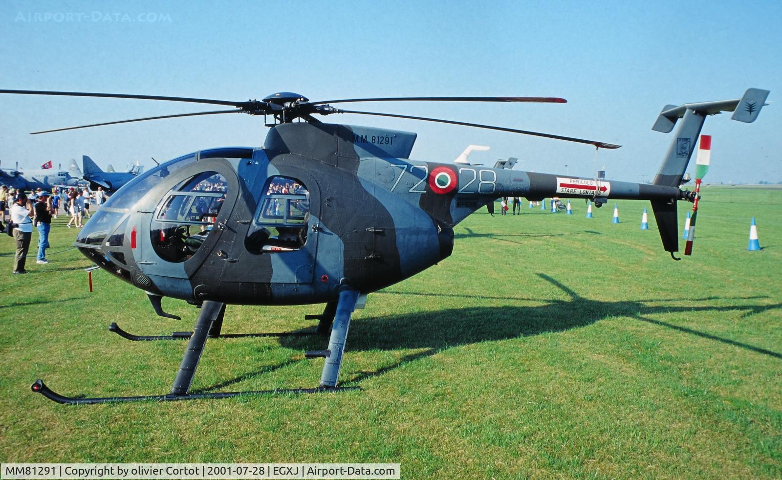 MM81291, Agusta NH-500E C/N 229, RIAT 2001