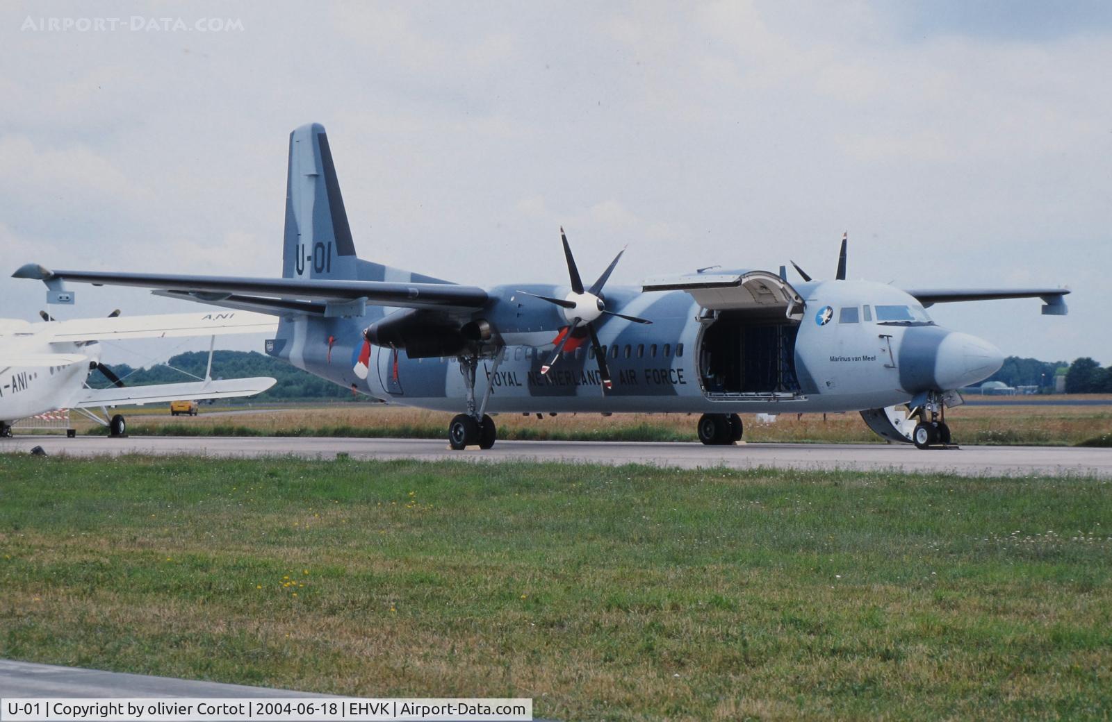 U-01, 1995 Fokker 60UTA-N C/N 20321, Volkel 2004