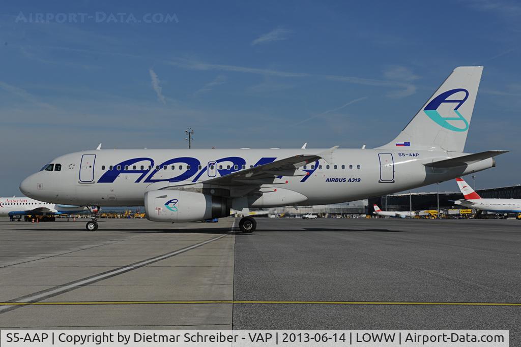 S5-AAP, 2010 Airbus A319-132 C/N 4282, Adria Airways Airbus 319