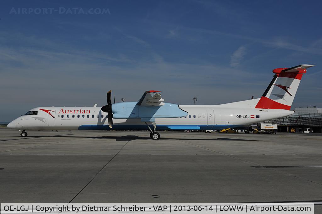 OE-LGJ, 2005 De Havilland Canada DHC-8-402Q Dash 8 C/N 4104, Austrian Airlines Dash 8-400