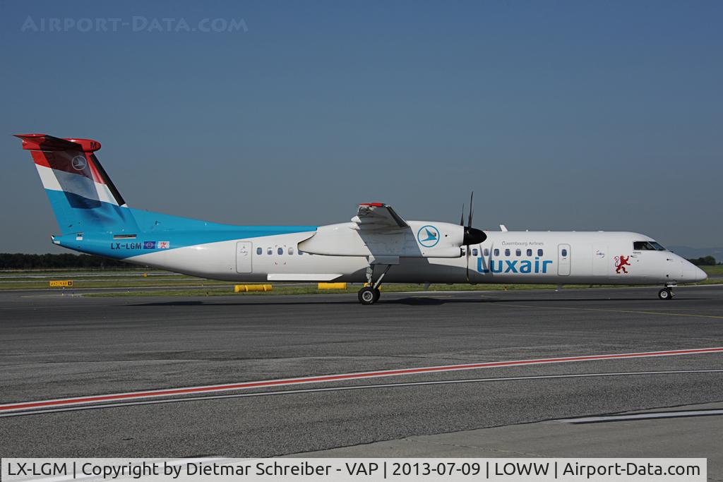 LX-LGM, 2012 De Havilland Canada DHC-8-402Q Dash 8 C/N 4425, Luxair Dash 8-400