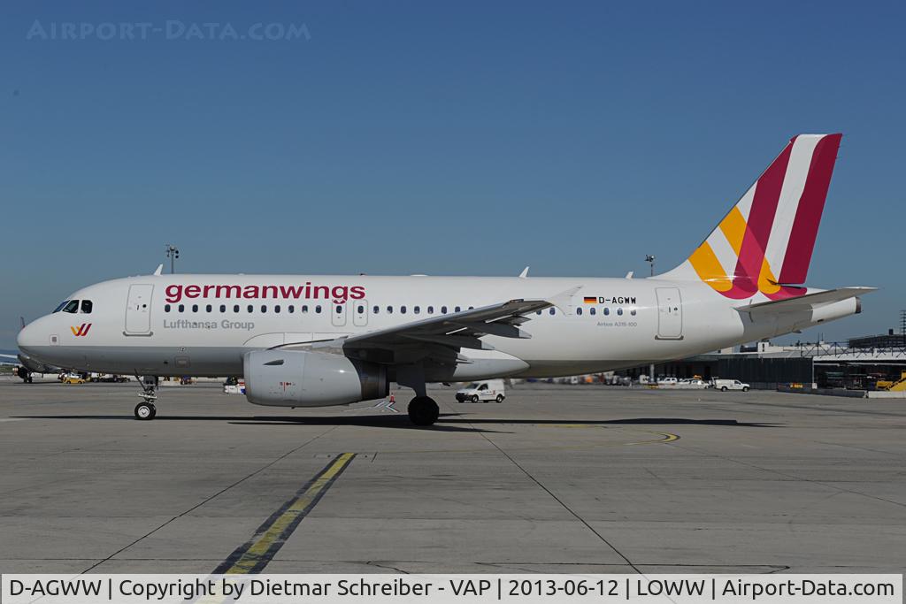 D-AGWW, 2013 Airbus A319-132 C/N 5535, Germanwings Airbus 319