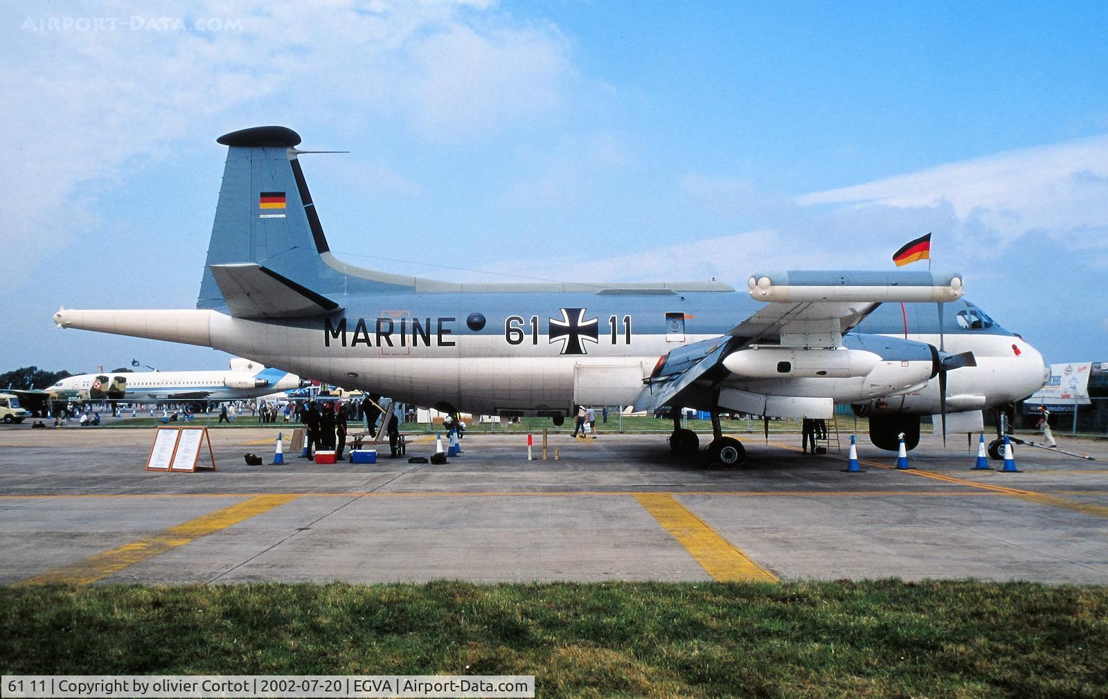 61 11, Breguet 1150 Atlantic C/N 22, RIAT 2002