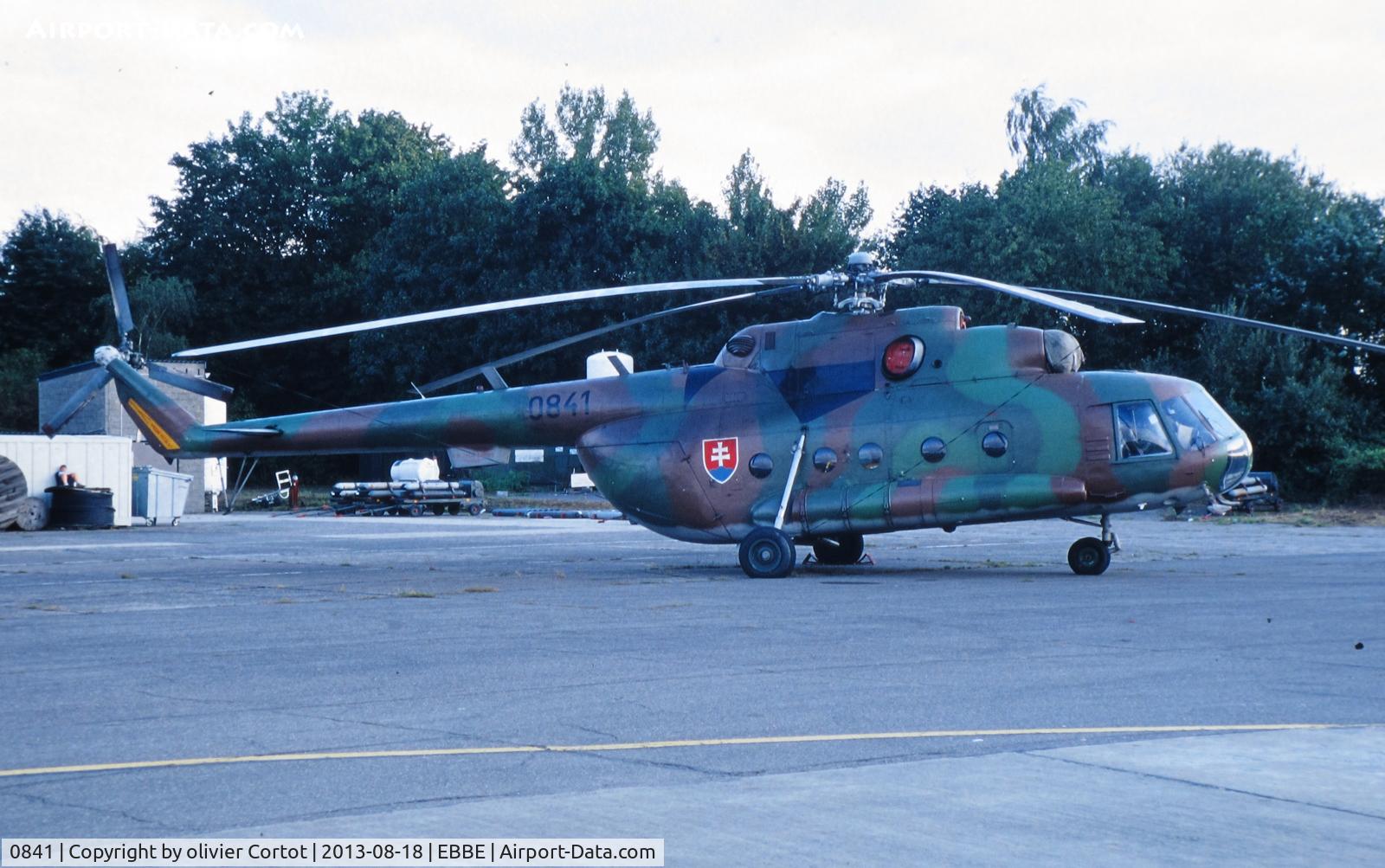 0841, Mil Mi-17 Hip C/N 108M41, Beauvechain 2002