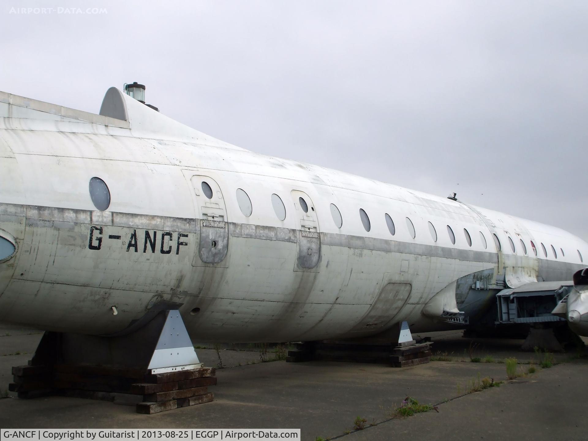 G-ANCF, 1959 Bristol 175 Britannia 308F C/N 12922, On the apron at the old Liverpool airport
