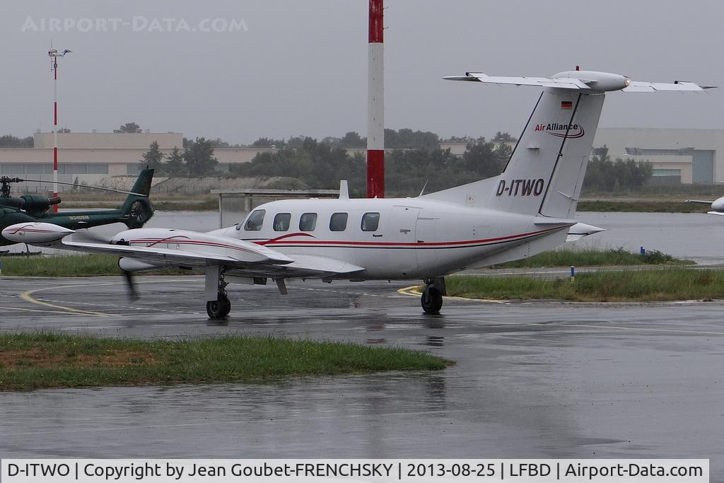D-ITWO, 1987 Piper PA-42-720 Cheyenne IIIA C/N 42-5501046, Air Alliance (ambulance flight)