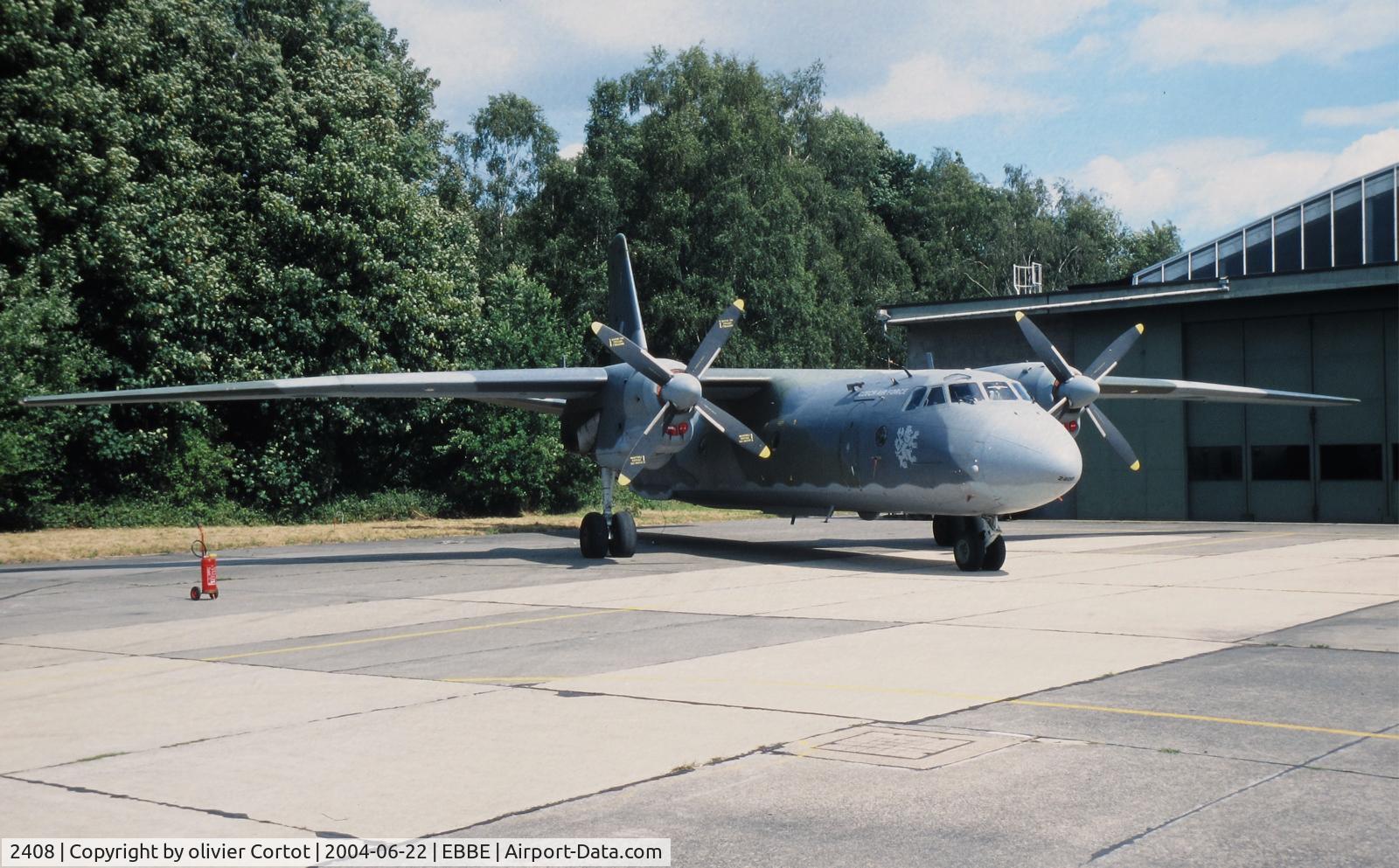 2408, Antonov An-26 C/N 12408, Beauvechain 2004