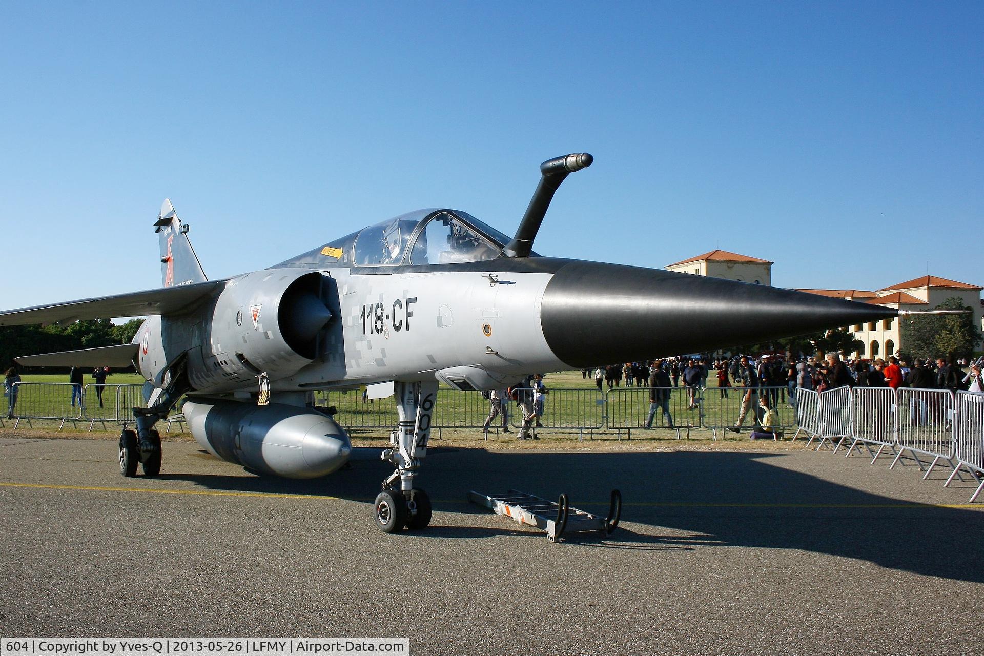 604, Dassault Mirage F.1CR C/N 604, French Air Force Dassault Mirage F1CR, Salon de Provence Air Base 701 (LFMY)