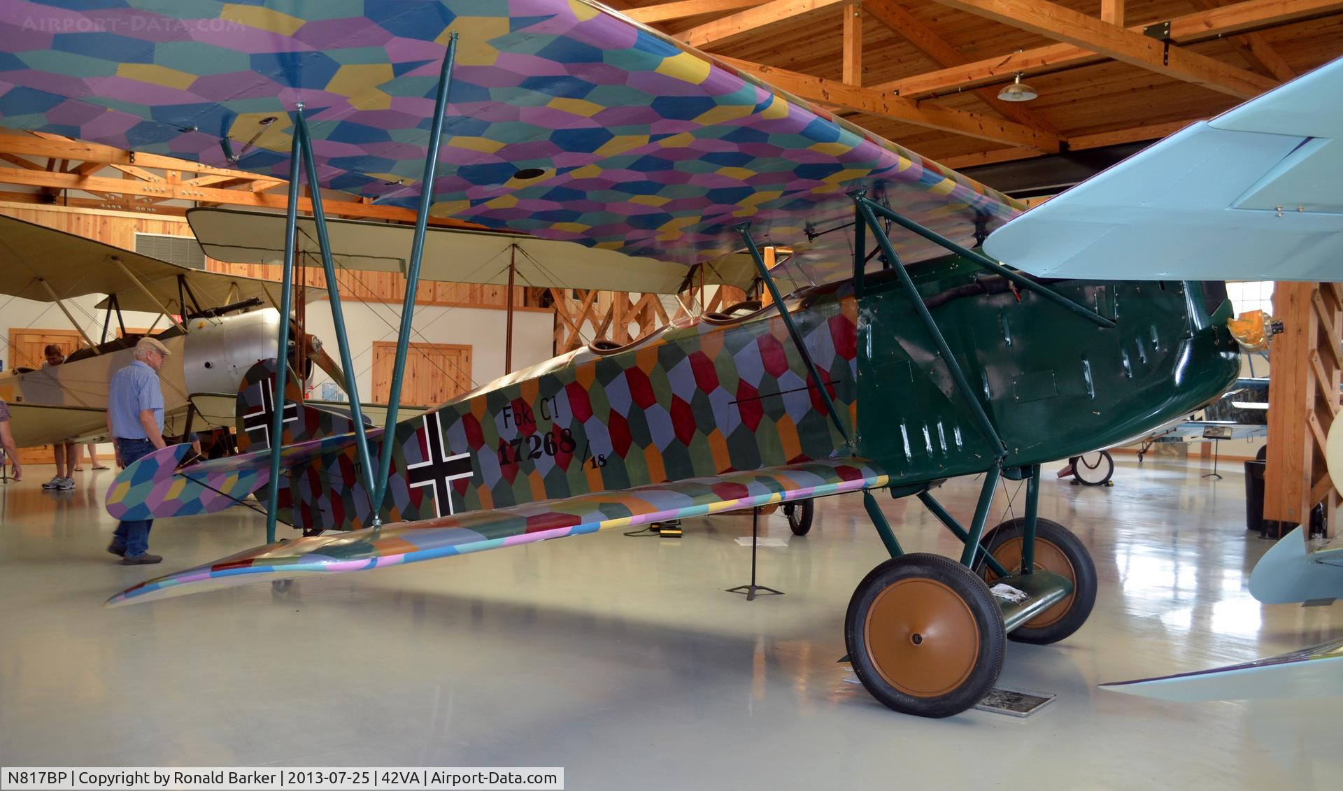 N817BP, Fokker C.I Replica C/N 17268, Military Aviation Museum, Pungo, VA