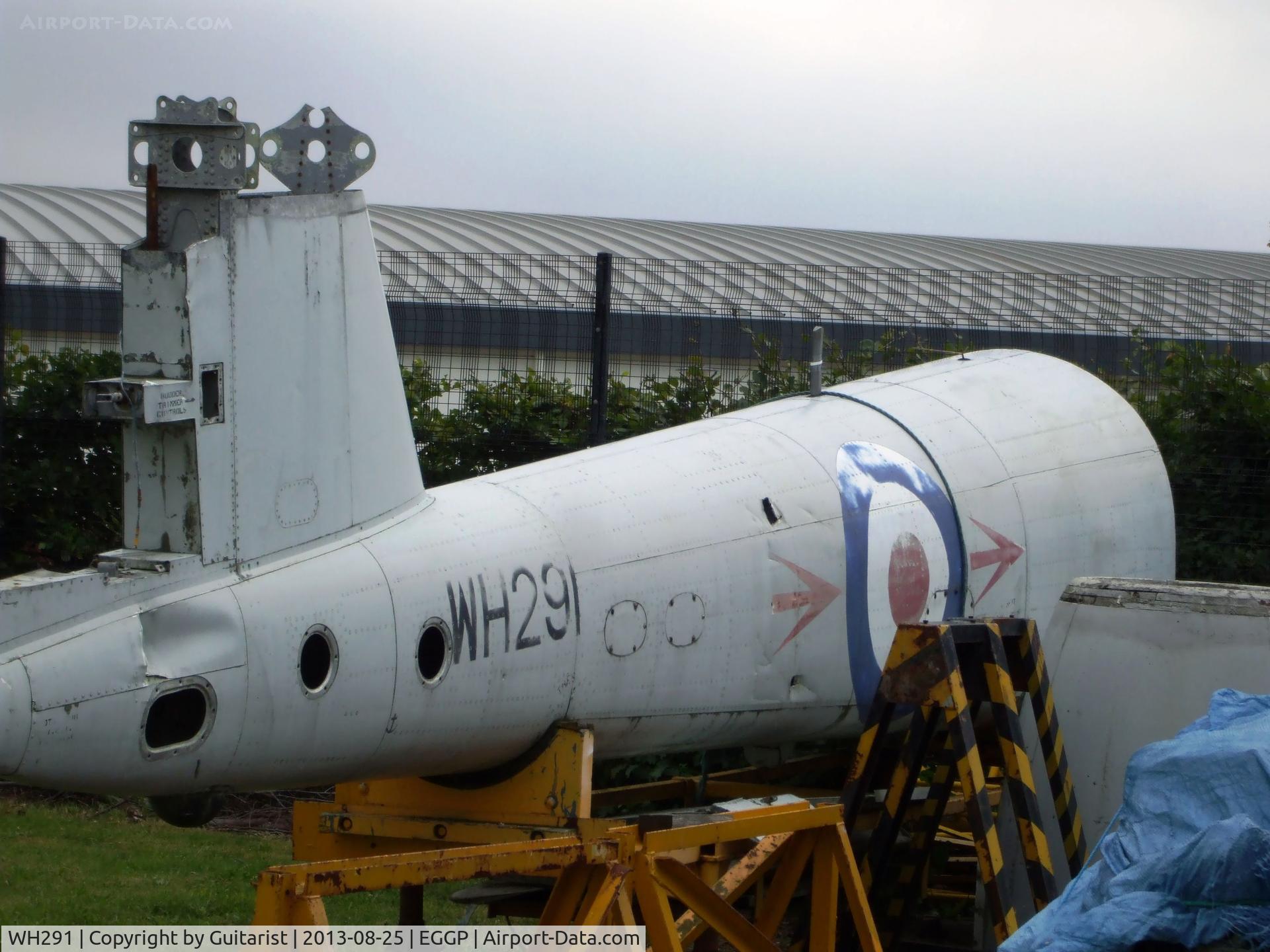 WH291, Gloster Meteor F.8 C/N Not found WH291, A bit more of a meteor