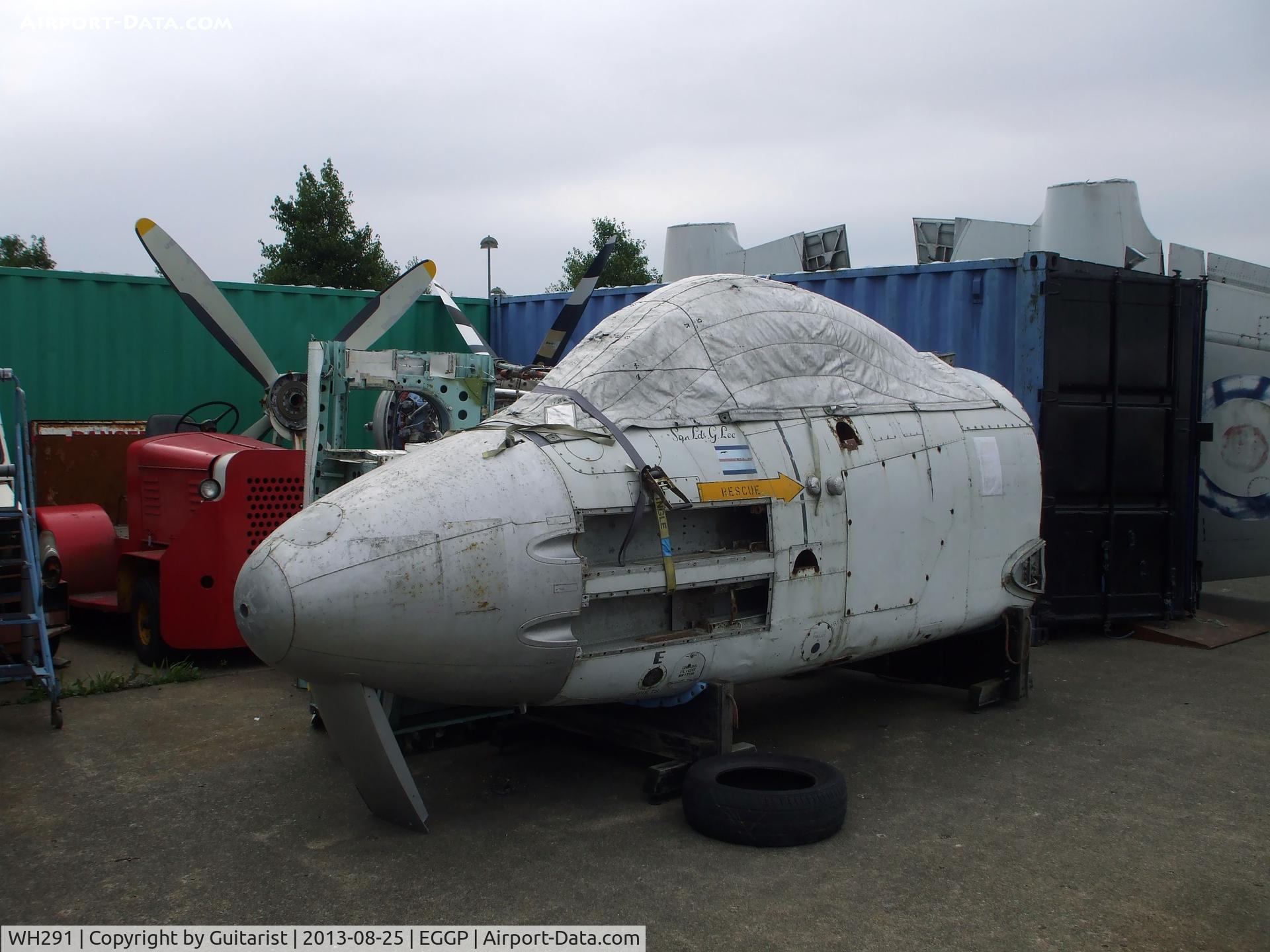 WH291, Gloster Meteor F.8 C/N Not found WH291, Another bit of a meteor