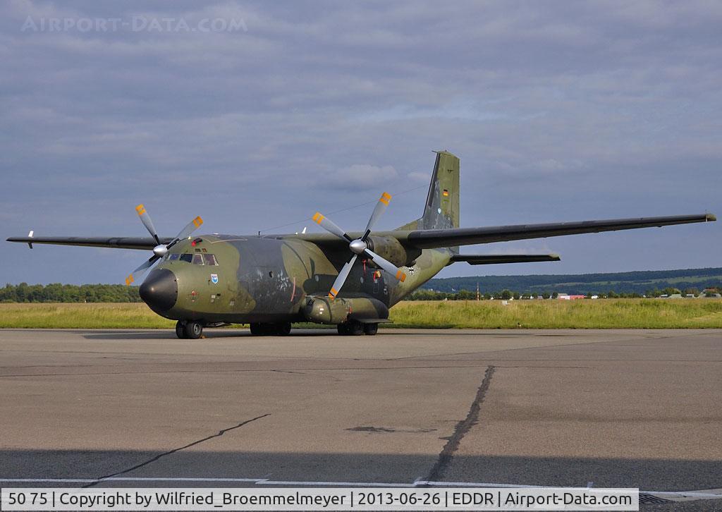 50 75, Transall C-160D C/N D112, Waiting on apron.