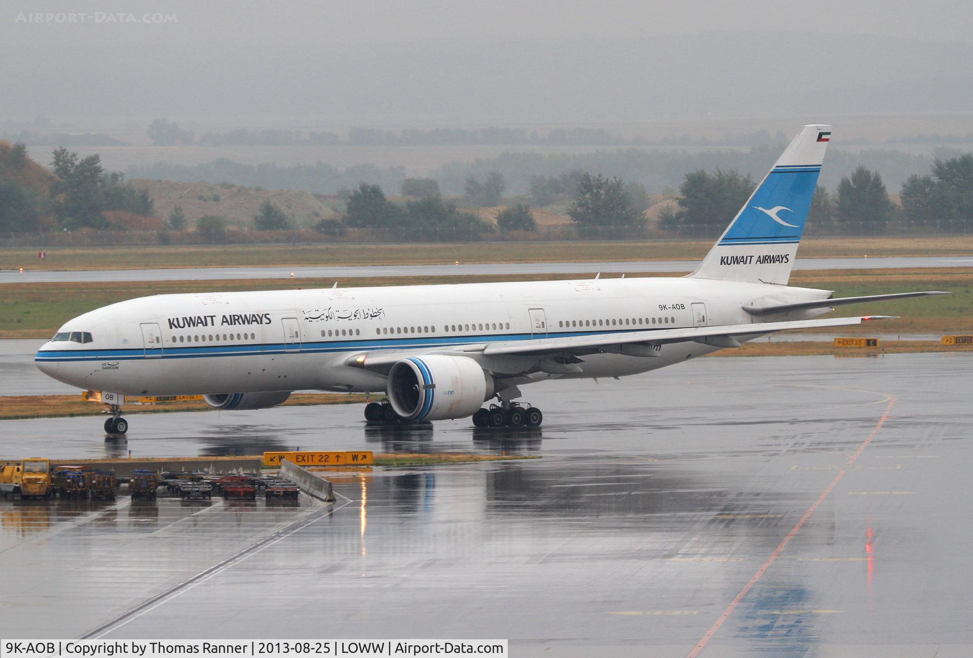 9K-AOB, 1998 Boeing 777-269/ER C/N 28744, Kuwait Airways Boeing 777