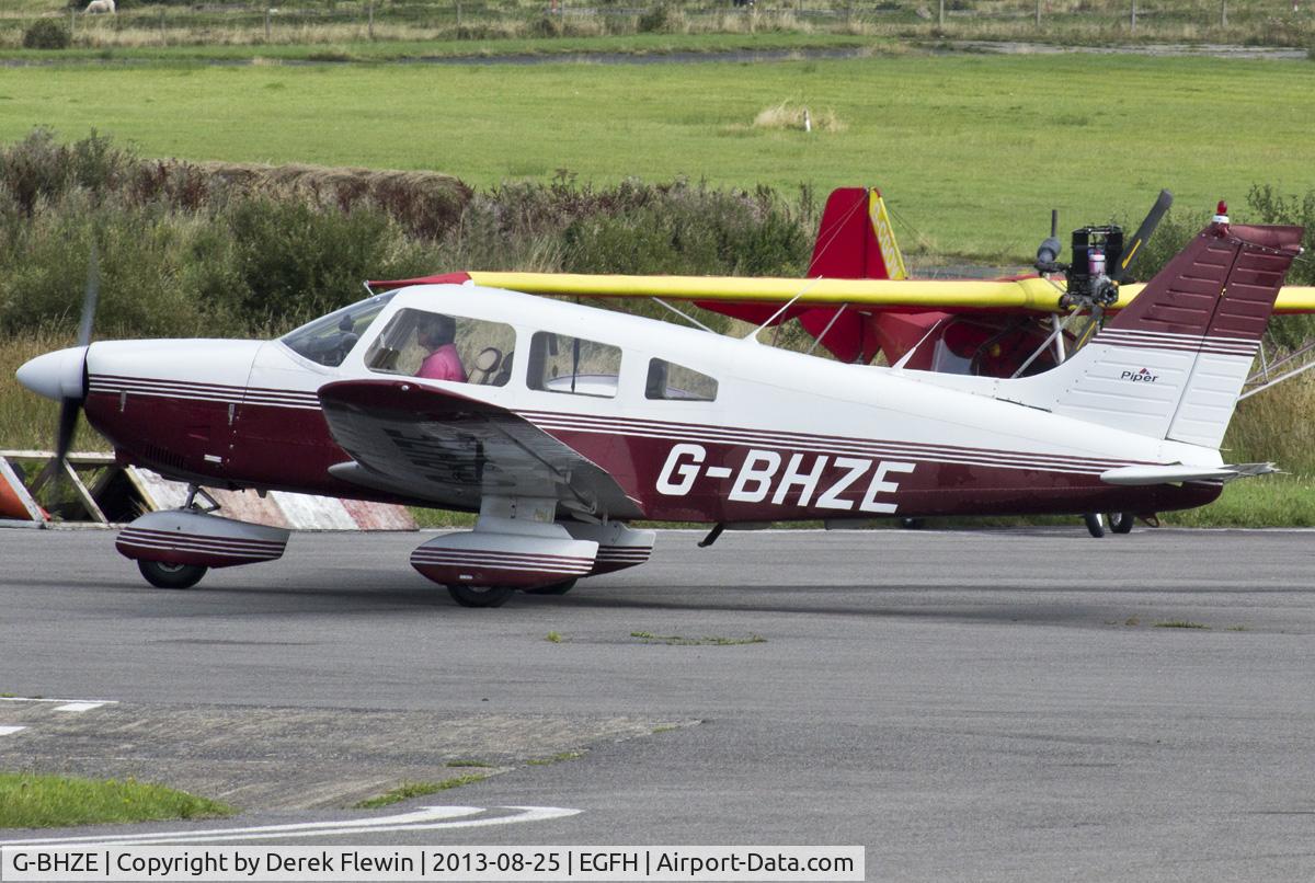 G-BHZE, 1978 Piper PA-28-181 Cherokee Archer II C/N 28-7890291, Visiting Cherokee Archer II.