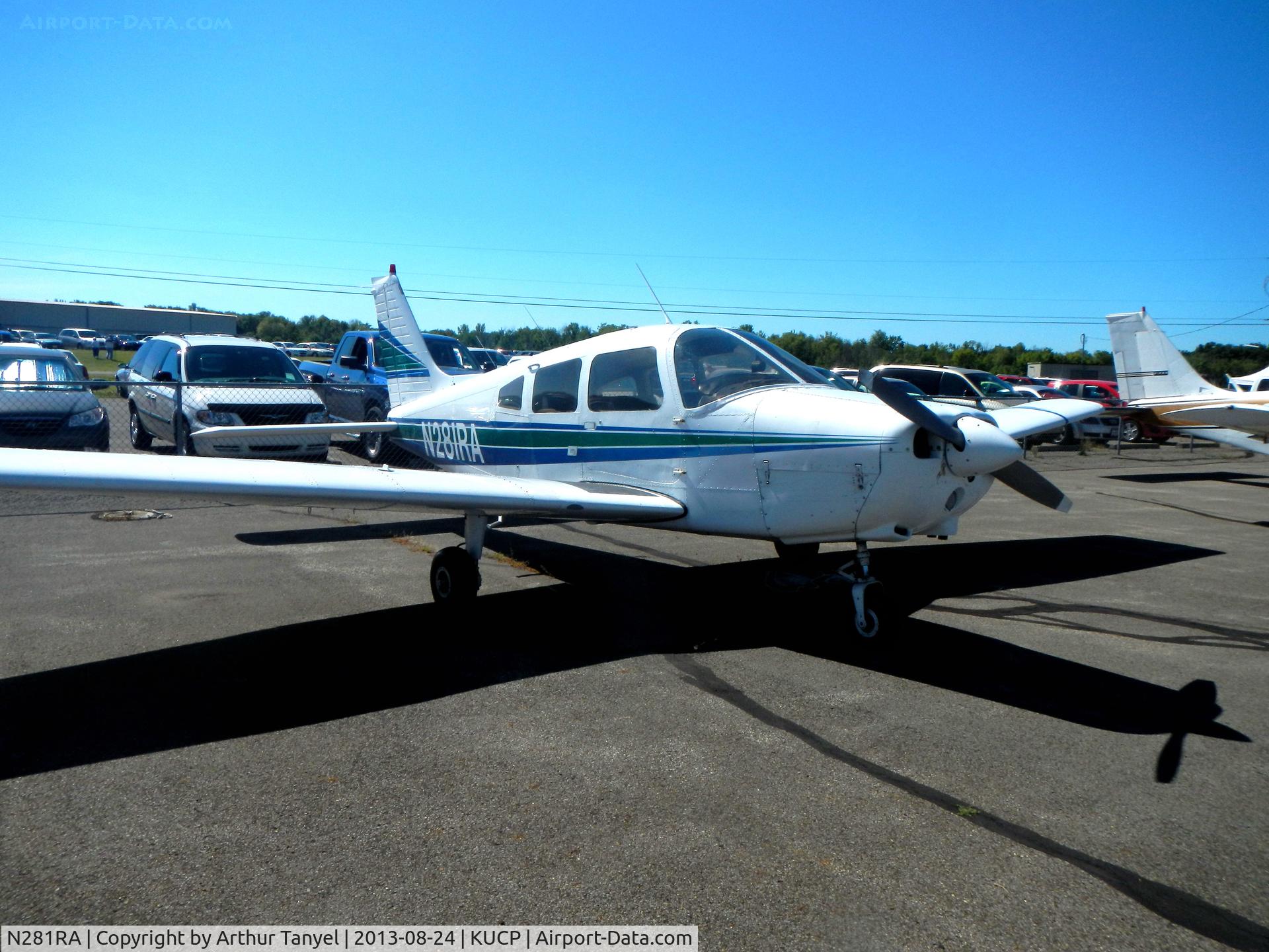 N281RA, 1976 Piper PA-28-151 C/N 28-7615352, On tarmac @ UCP
