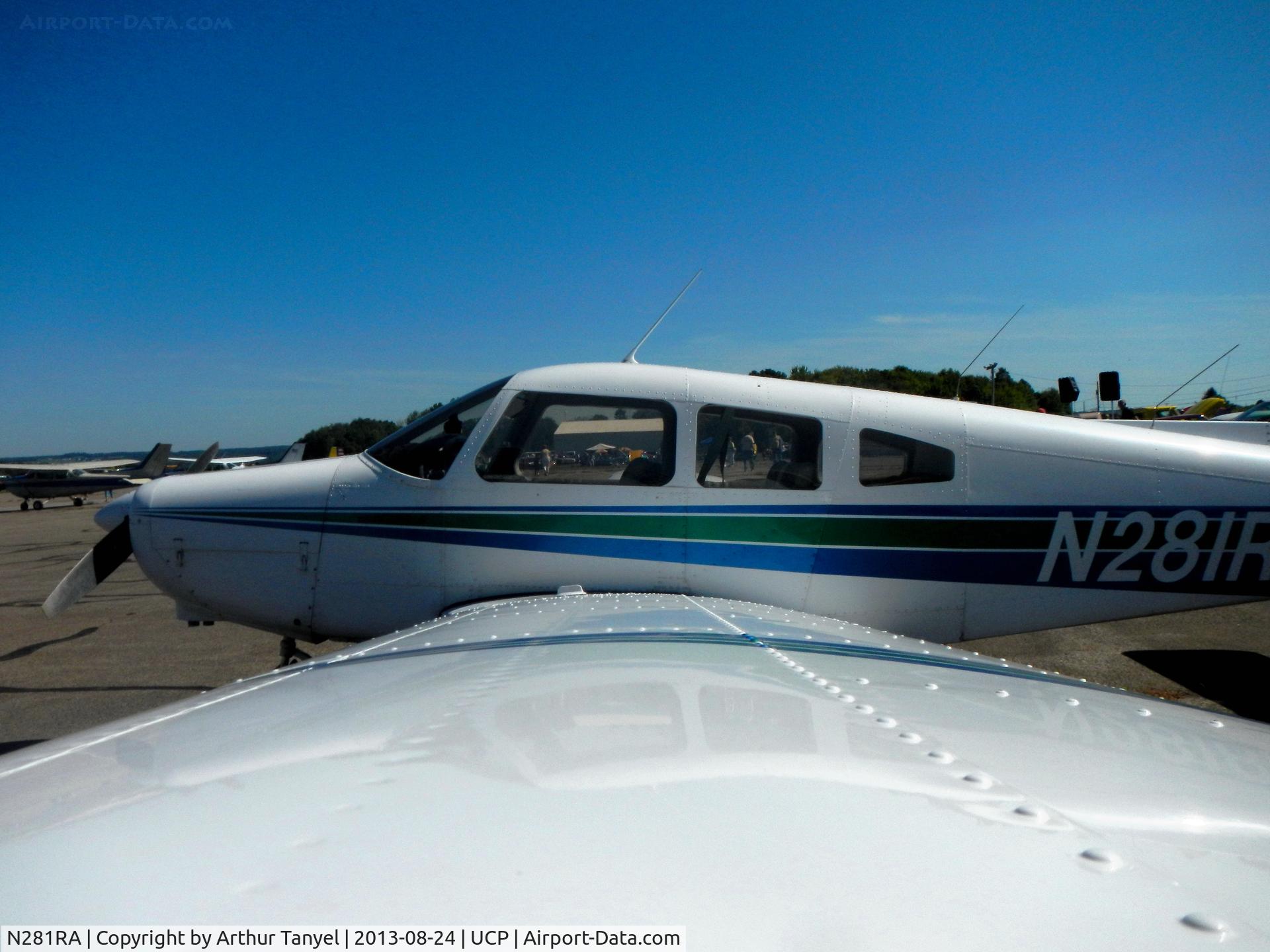 N281RA, 1976 Piper PA-28-151 C/N 28-7615352, On tarmac @ UCP Wheels and Wings Airshow