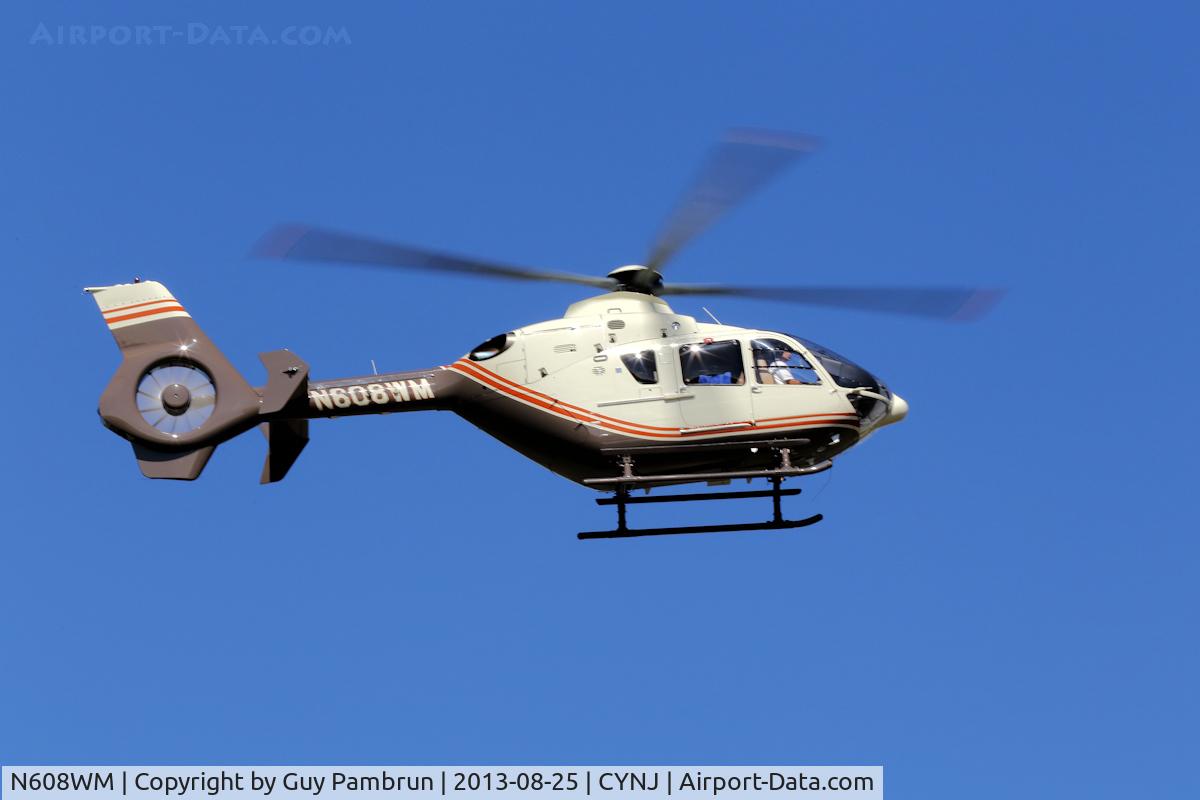 N608WM, 2007 Eurocopter EC-135P-2+ C/N 0575, Coming in for a landing