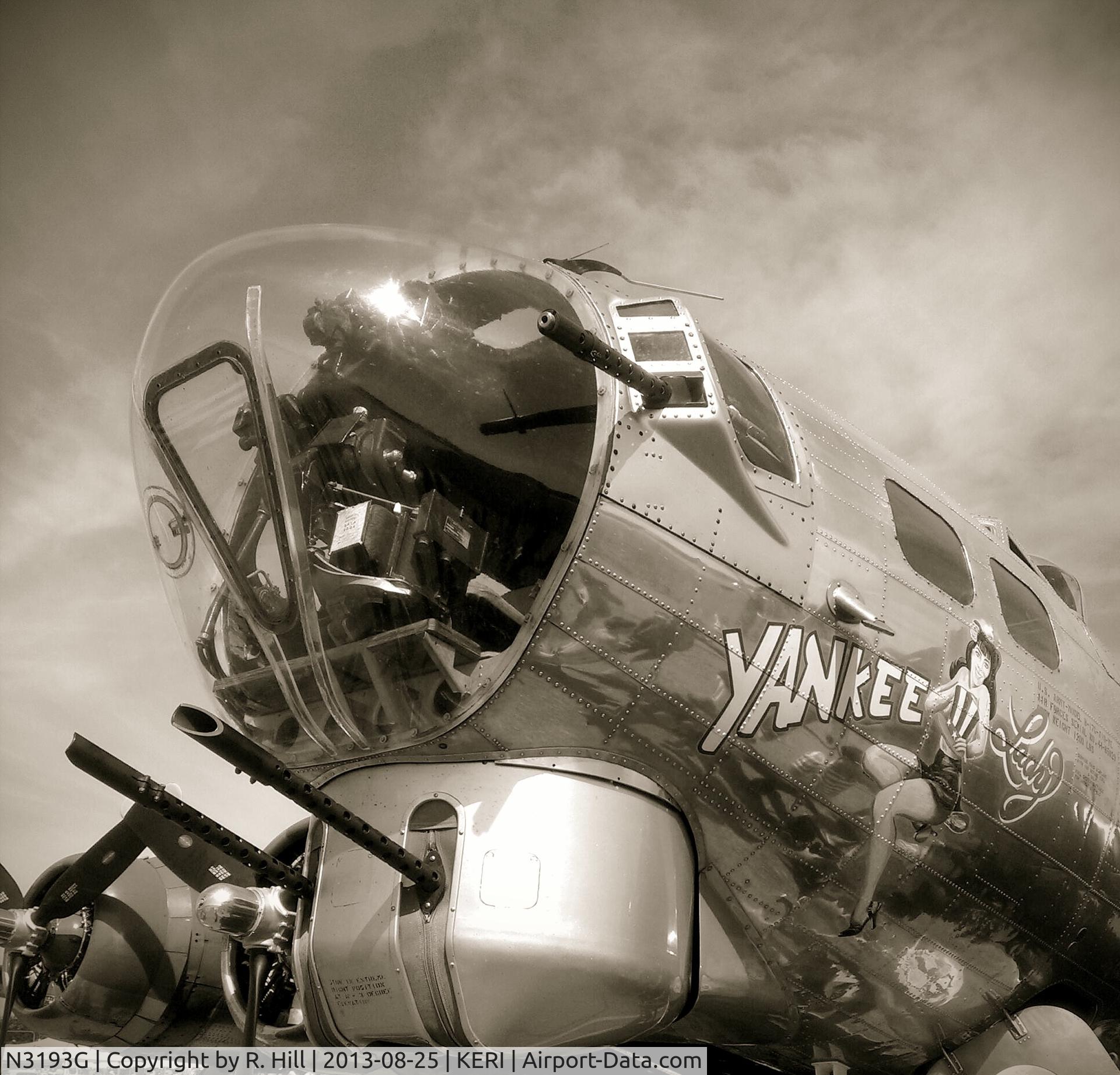N3193G, 1944 Boeing B-17G Flying Fortress C/N 77255, Beautiful B-17G in Erie, PA