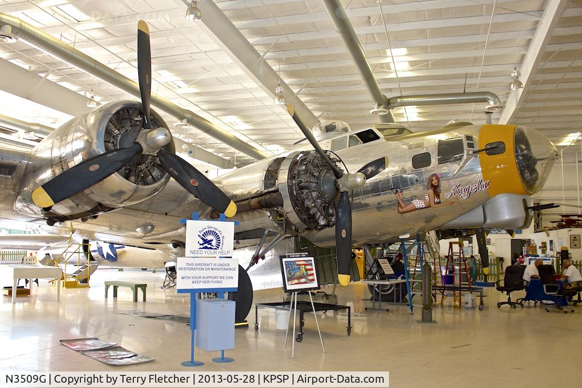N3509G, 1944 Boeing B-17G Flying Fortress C/N Not found 44-85778, Displayed at the Palm Springs Air Museum , California