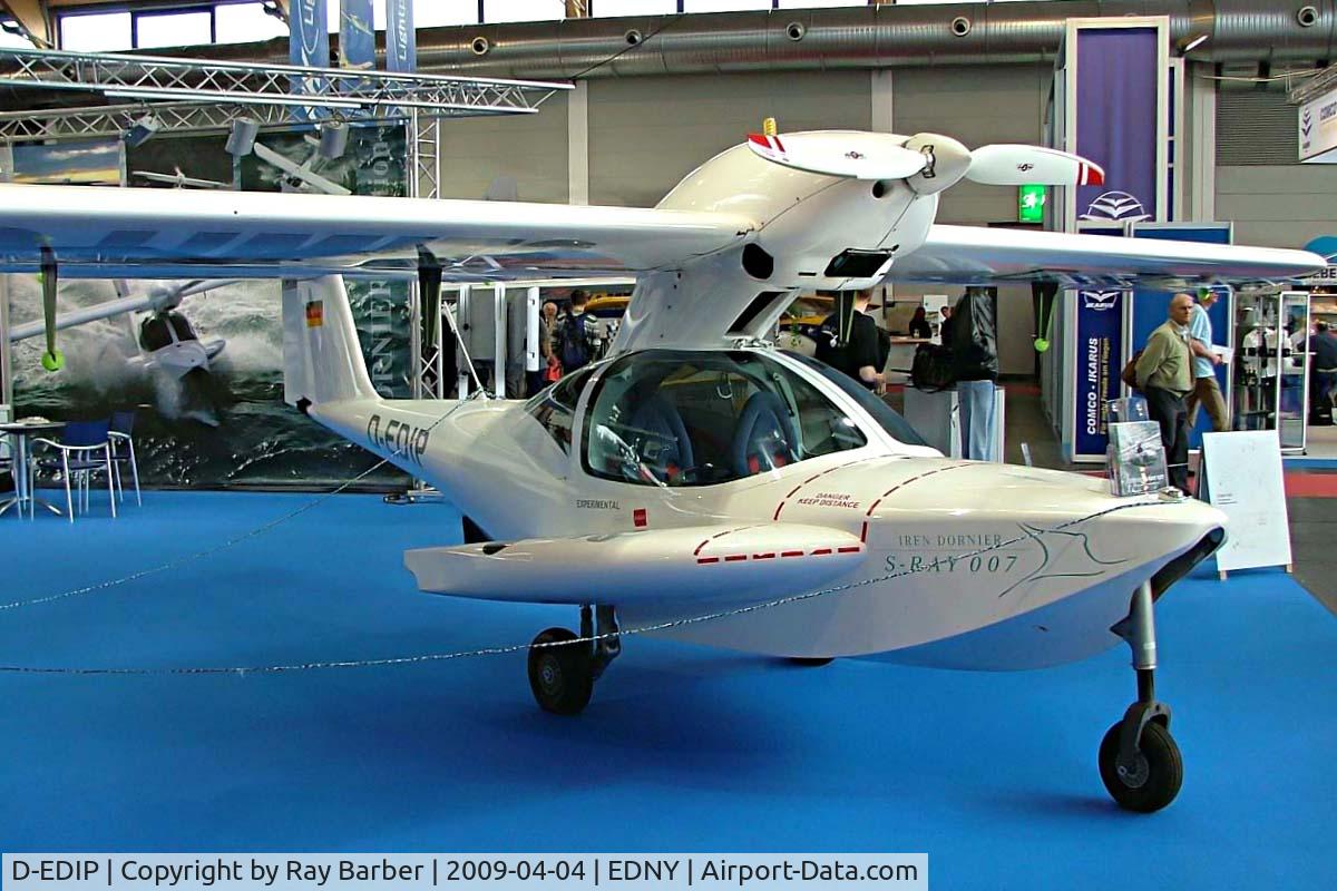 D-EDIP, Dornier Technologie S-Ray 007 C/N 1, Dornier S-Ray 007 [1] Friedrichschafen~D 04/04/2009