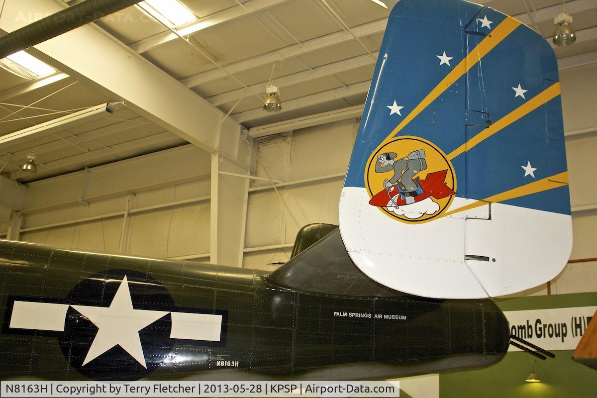 N8163H, 1944 North American B-25N Mitchell C/N 108-47501, Displayed at the Palm Springs Air Museum , California