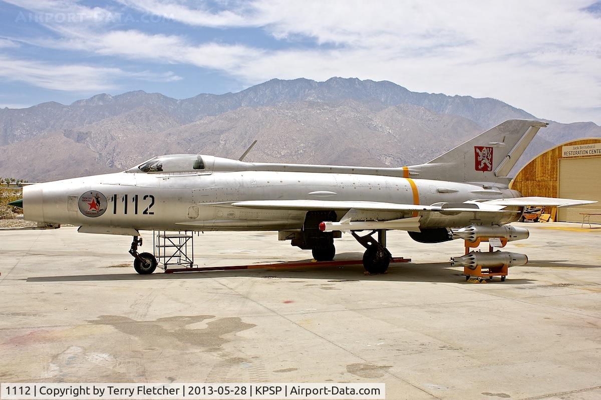 1112, Mikoyan-Gurevich MiG-21F-13 C/N 261112, Displayed at the Palm Springs Air Museum , California