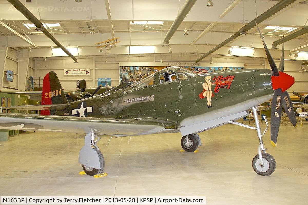 N163BP, 1945 Bell P-63C Kingcobra C/N 091263RP, Displayed at the Palm Springs Air Museum , California