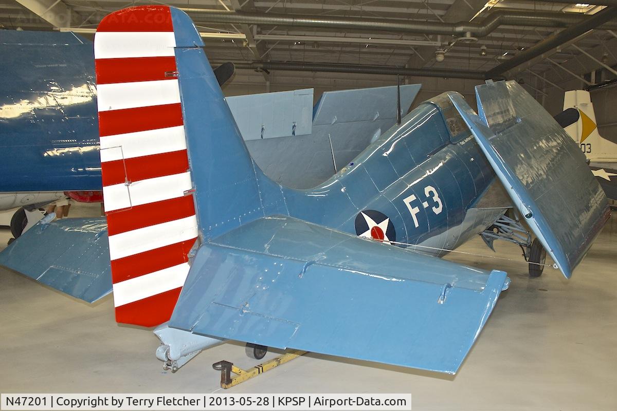 N47201, 1944 General Motors (Grumman) FM-2 Wildcat C/N 3268, Displayed at the Palm Springs Air Museum , California