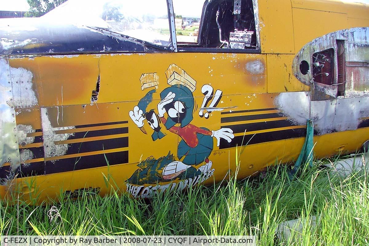 C-FEZX, 1943 Douglas A-26C Invader C/N 18807, Douglas A-26C Invader [18807] (Air Spray 1967 Ltd) Red Deer~C 23/07/2008. Showing nose design.