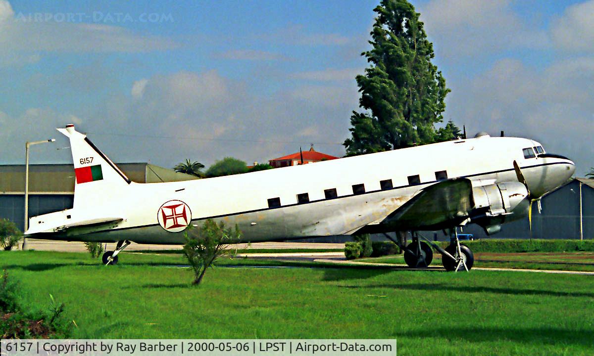 6157, 1943 Douglas C-47A Dakota C/N 19755, Douglas DC-3C-47A-80-DL [19755] Sintra-Lisbon~CS 06/05/2000
