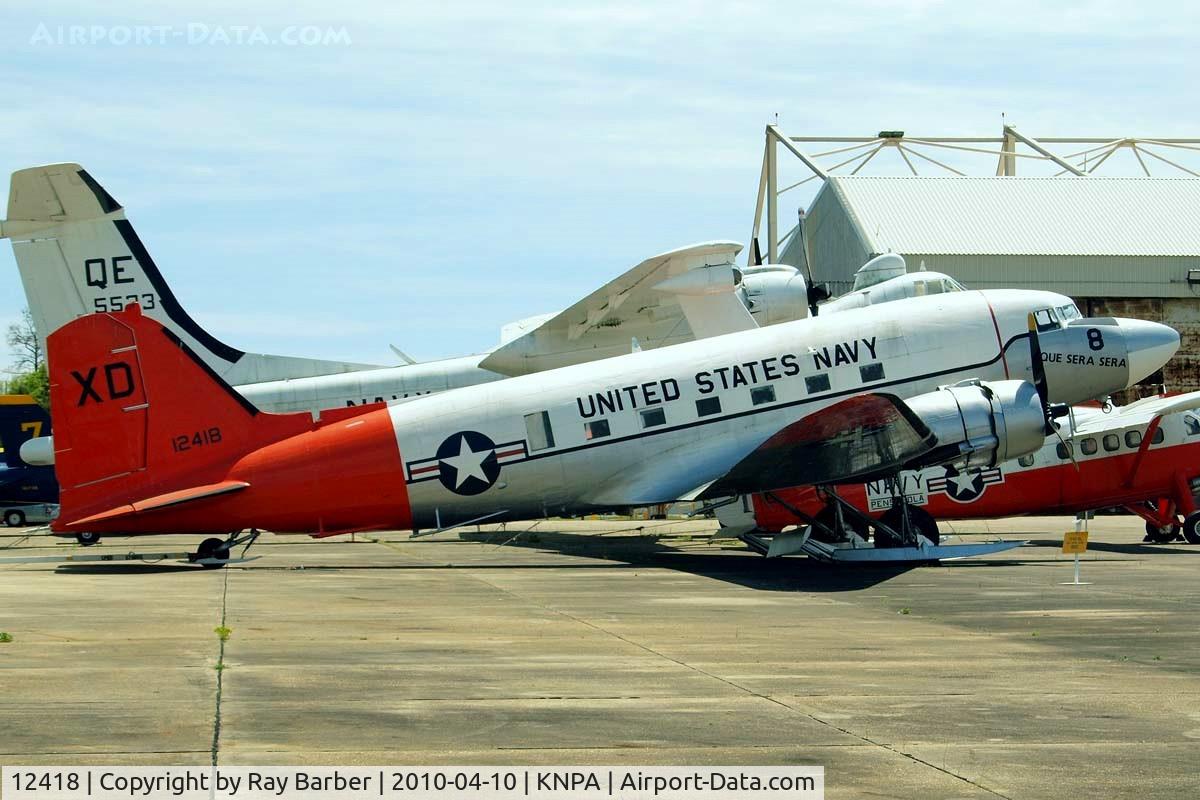 12418, 1942 Douglas LC-47H-20-DL Skytrain C/N 9358, Douglas DC-3 LC-47H-20-DL Skytrain [9358] Pensacola NAS~N 10/04/2010
