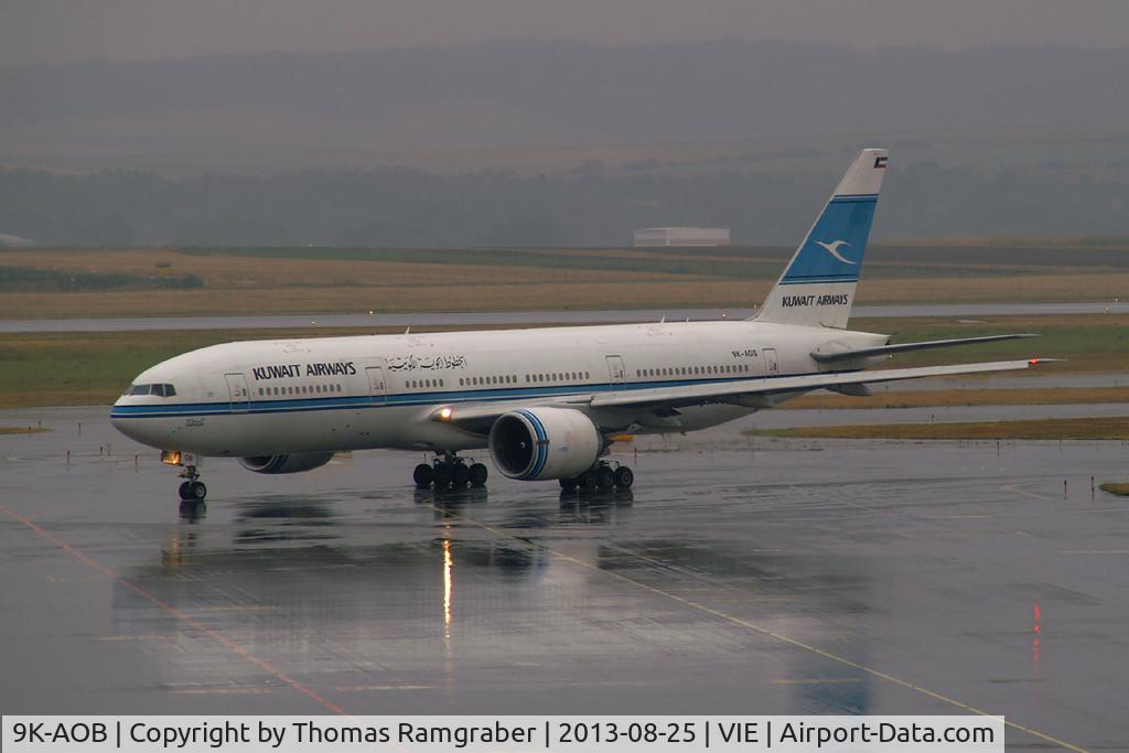 9K-AOB, 1998 Boeing 777-269/ER C/N 28744, Kuwait Airways Boeing 777-200