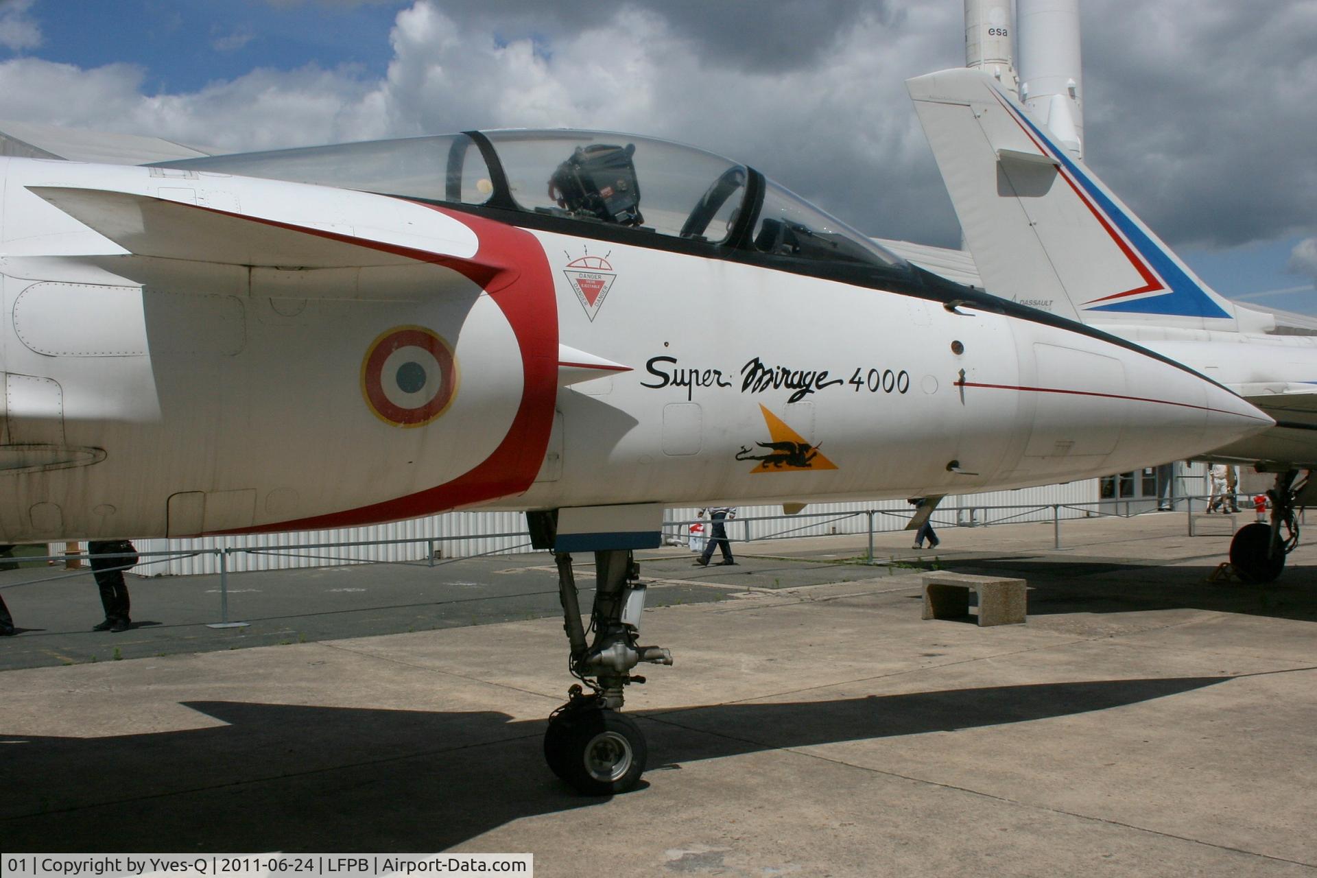 01, 1979 Dassault Mirage 4000 C/N 01, Dassault Mirage 4000 , Air & Space Museum Paris-Le Bourget (LFPB)