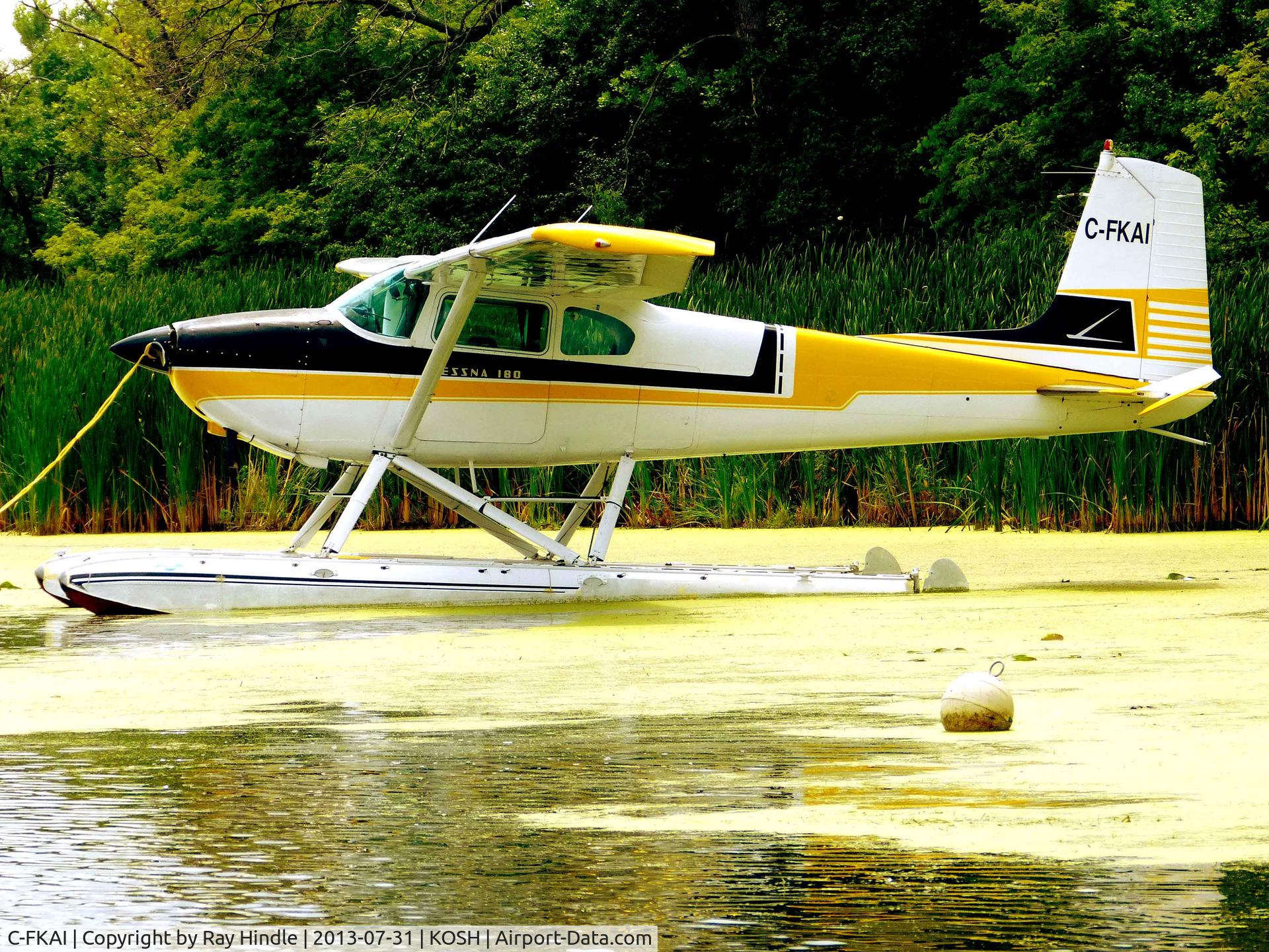 C-FKAI, 1957 Cessna 180A C/N 50019, AirVenture 2013 Seaplane Base