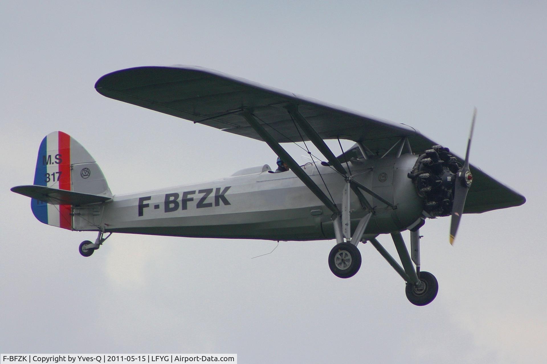 F-BFZK, Morane-Saulnier MS.317 C/N 271, Morane Saulnier MS 317, Cambrai-Niergnies Airfield (LFYG)