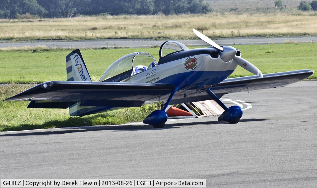 G-HILZ, 2006 Vans RV-8 C/N PFA 303-14471, Visiting Vans RV-8 from Buntingford.